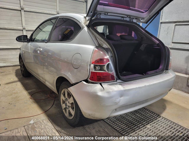2007 Hyundai Accent Gs მანქანა იყიდება აუქციონზე, vin: KMHCN35C07U028303, აუქციონის ნომერი: 40068851