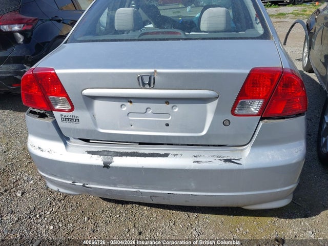 Продаж на аукціоні авто 2005 Honda Civic Dx Vp, vin: 2HGES16325H011836, номер лоту: 40066726