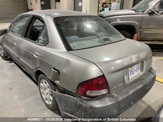 Продаж на аукціоні авто 2002 Nissan Sentra Xe/gxe, vin: 3N1CB51D62L581356, номер лоту: 40068871