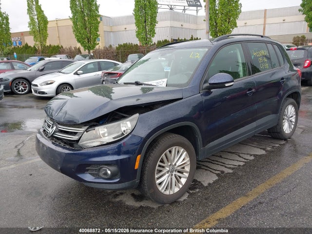 WVGJV7AX7GW541592 Volkswagen Tiguan Comfortline/highline/special Edition