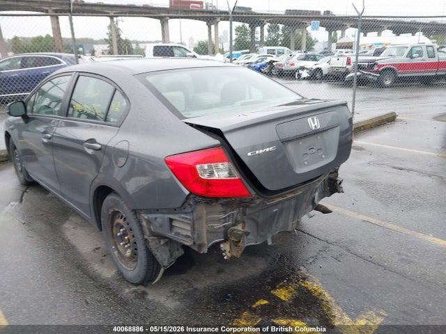 Aukcja sprzedaży 2012 Honda Civic, vin: 2HGFB2F44CH111243, numer aukcji: 40068886