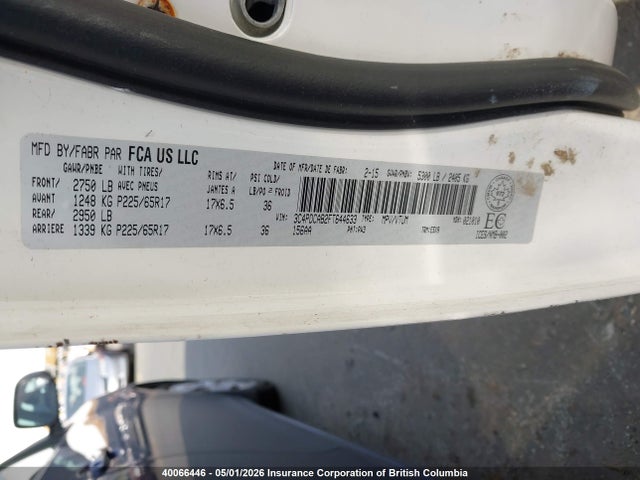 2015 Dodge Journey Se მანქანა იყიდება აუქციონზე, vin: 3C4PDCAB2FT644633, აუქციონის ნომერი: 40066446