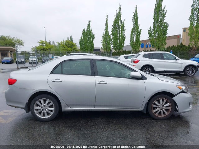 40068900 :رقم المزاد ، 2T1BU40E19C123812 vin ، 2009 Toyota Corolla S/le/xle مزاد بيع