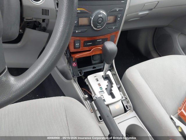 40068900 :رقم المزاد ، 2T1BU40E19C123812 vin ، 2009 Toyota Corolla S/le/xle مزاد بيع