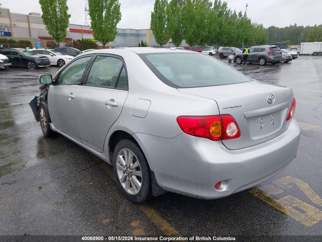 40068900 :رقم المزاد ، 2T1BU40E19C123812 vin ، 2009 Toyota Corolla S/le/xle مزاد بيع
