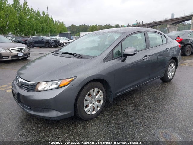2012 Honda Civic მანქანა იყიდება აუქციონზე, vin: 2HGFB2F40CH111093, აუქციონის ნომერი: 40068906
