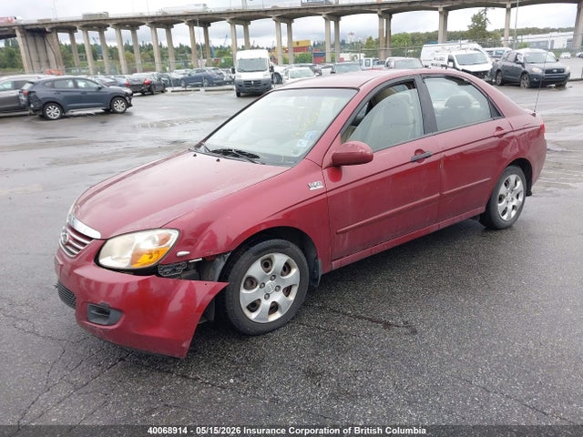 Aukcja sprzedaży 2007 Kia Spectra Lx/lx Convenience/lx Premium, vin: KNAFE121975489869, numer aukcji: 40068914