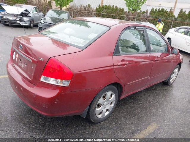 Aukcja sprzedaży 2007 Kia Spectra Lx/lx Convenience/lx Premium, vin: KNAFE121975489869, numer aukcji: 40068914