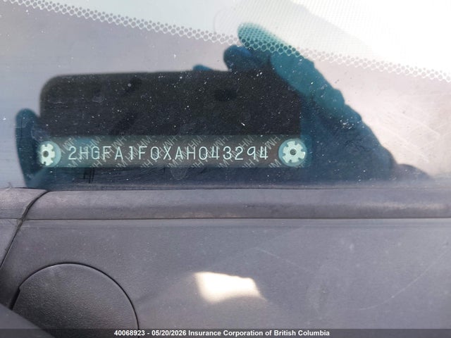 Продаж на аукціоні авто 2010 Honda Civic, vin: 2HGFA1F0XAH043294, номер лоту: 40068923