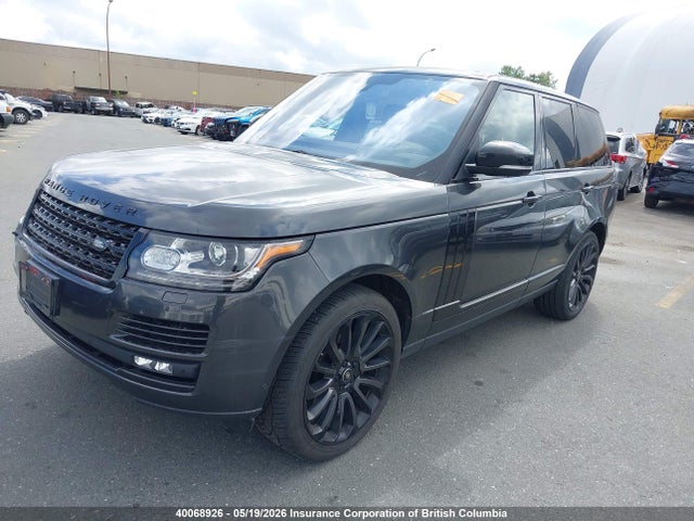 2016 Land Rover Range Rover Diesel Td6 Hse მანქანა იყიდება აუქციონზე, vin: SALGS2KF7GA294595, აუქციონის ნომერი: 40068926