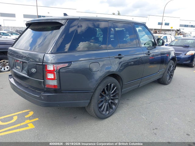 2016 Land Rover Range Rover Diesel Td6 Hse მანქანა იყიდება აუქციონზე, vin: SALGS2KF7GA294595, აუქციონის ნომერი: 40068926