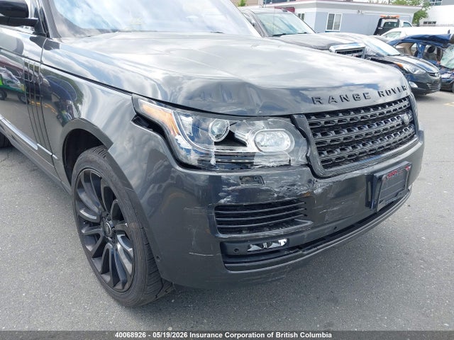 2016 Land Rover Range Rover Diesel Td6 Hse მანქანა იყიდება აუქციონზე, vin: SALGS2KF7GA294595, აუქციონის ნომერი: 40068926