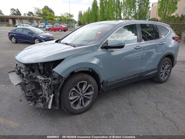 40068927 :رقم المزاد ، 7FART6H51LE010161 vin ، 2020 Honda Cr-v مزاد بيع