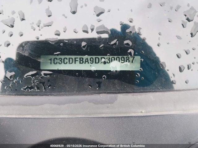 2013 Dodge Dart Sxt მანქანა იყიდება აუქციონზე, vin: 1C3CDFBA9DD300987, აუქციონის ნომერი: 40068929
