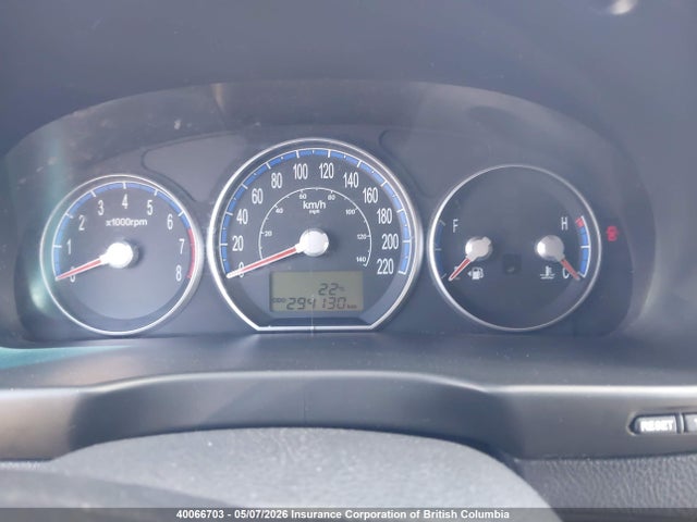 2008 Hyundai Santa Fe Gl მანქანა იყიდება აუქციონზე, vin: 5NMSG73E38H181675, აუქციონის ნომერი: 40066703