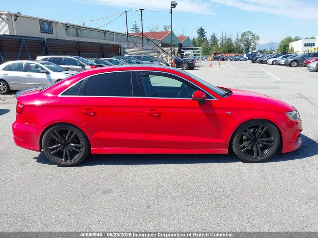 40068946 :رقم المزاد ، WAUKFRFF1F1008342 vin ، 2015 Audi A3 مزاد بيع