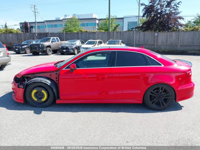 40068946 :رقم المزاد ، WAUKFRFF1F1008342 vin ، 2015 Audi A3 مزاد بيع