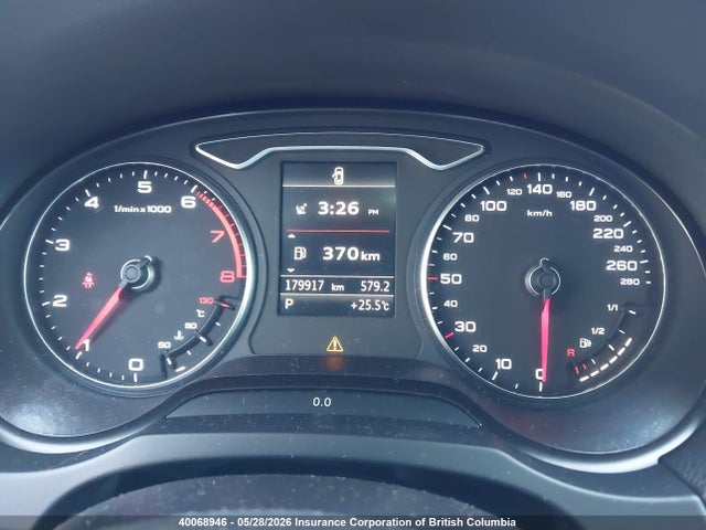 40068946 :رقم المزاد ، WAUKFRFF1F1008342 vin ، 2015 Audi A3 مزاد بيع