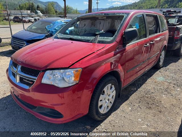 2015 Dodge Grand Caravan Se მანქანა იყიდება აუქციონზე, vin: 2C4RDGBG6FR587026, აუქციონის ნომერი: 40068952