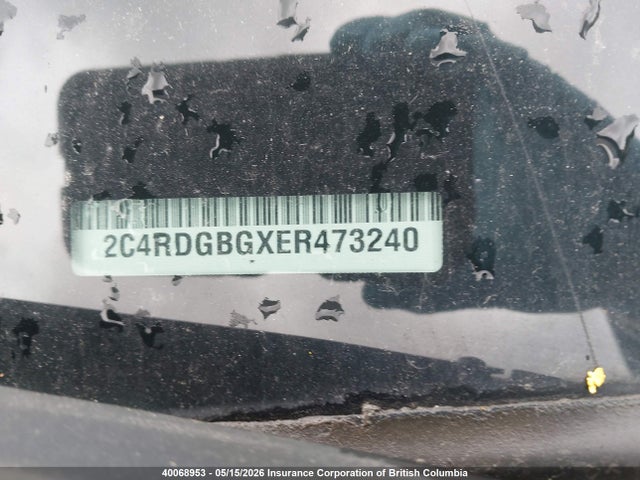 2C4RDGBGXER473240 Dodge Grand Caravan Se