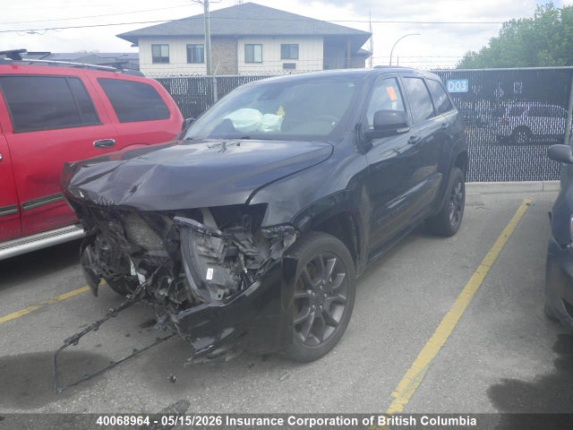 40068964 :رقم المزاد ، 1C4RJFCT4LC195665 vin ، 2020 Jeep Grand Cherokee Overland مزاد بيع