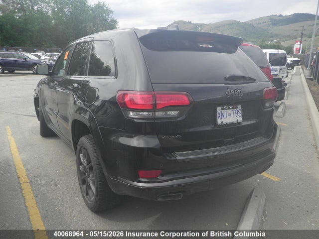 40068964 :رقم المزاد ، 1C4RJFCT4LC195665 vin ، 2020 Jeep Grand Cherokee Overland مزاد بيع