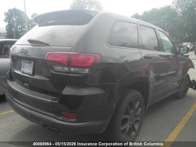 40068964 :رقم المزاد ، 1C4RJFCT4LC195665 vin ، 2020 Jeep Grand Cherokee Overland مزاد بيع