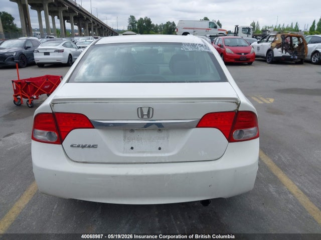 40068987 :رقم المزاد ، 2HGFA16659H101960 vin ، 2009 Honda Civic مزاد بيع