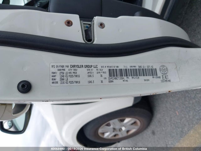 40068990 :رقم المزاد ، 3C4PDCAB6CT133941 vin ، 2012 Dodge Journey Cvp/se Plus مزاد بيع