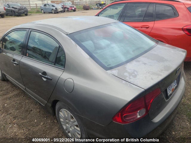 Aukcja sprzedaży 2006 Honda Civic, vin: 2HGFA16366H001190, numer aukcji: 40069001