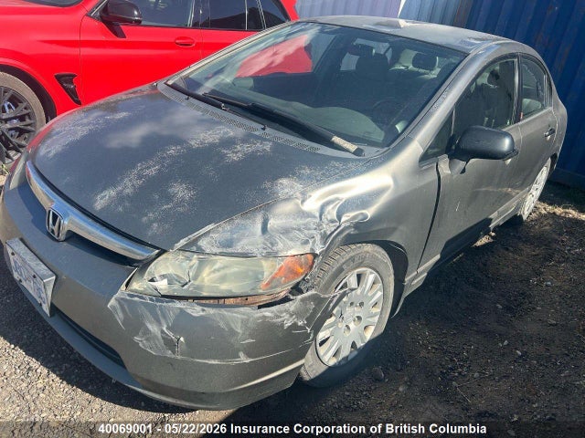 Aukcja sprzedaży 2006 Honda Civic, vin: 2HGFA16366H001190, numer aukcji: 40069001