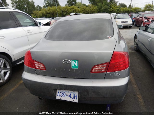 Aukcja sprzedaży 2004 Infiniti G35, vin: JNKCV51FX4M701933, numer aukcji: 40067594