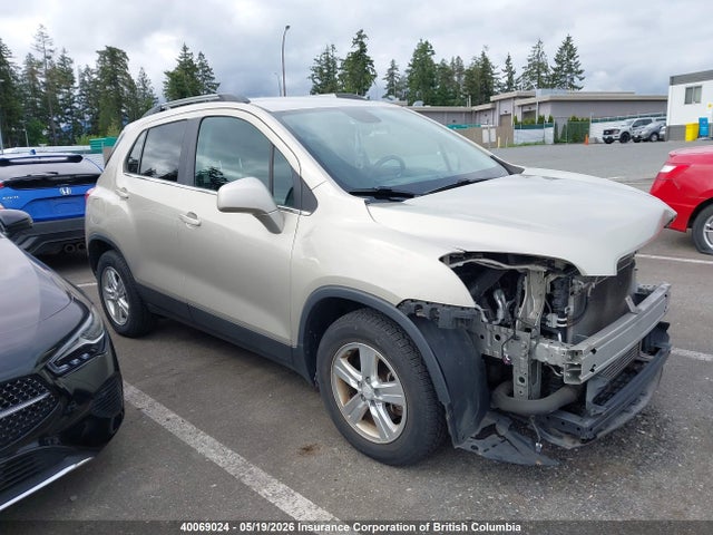 2014 Chevrolet Trax მანქანა იყიდება აუქციონზე, vin: 3GNCJLEB3EL198628, აუქციონის ნომერი: 40069024