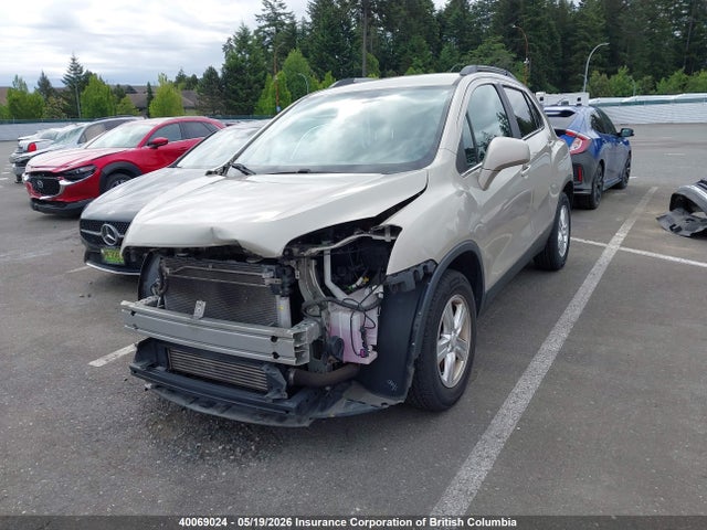 2014 Chevrolet Trax მანქანა იყიდება აუქციონზე, vin: 3GNCJLEB3EL198628, აუქციონის ნომერი: 40069024