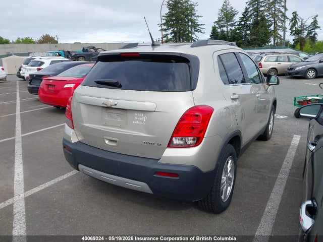 2014 Chevrolet Trax მანქანა იყიდება აუქციონზე, vin: 3GNCJLEB3EL198628, აუქციონის ნომერი: 40069024