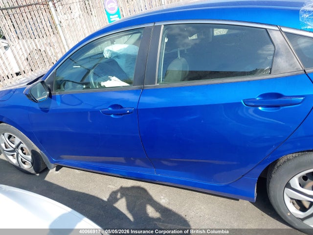 2017 Honda Civic Lx მანქანა იყიდება აუქციონზე, vin: 2HGFC2F57HH029214, აუქციონის ნომერი: 40066917