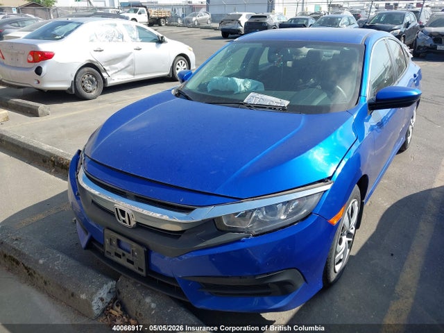 2017 Honda Civic Lx მანქანა იყიდება აუქციონზე, vin: 2HGFC2F57HH029214, აუქციონის ნომერი: 40066917
