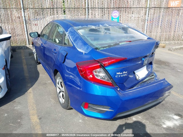 2017 Honda Civic Lx მანქანა იყიდება აუქციონზე, vin: 2HGFC2F57HH029214, აუქციონის ნომერი: 40066917