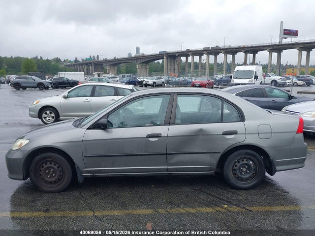 Aukcja sprzedaży 2005 Honda Civic, vin: 2HGES163X5H034992, numer aukcji: 40069056