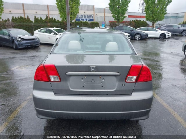 Aukcja sprzedaży 2005 Honda Civic, vin: 2HGES163X5H034992, numer aukcji: 40069056