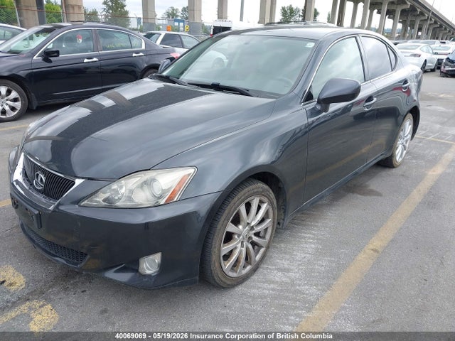 2006 Lexus Is 250 მანქანა იყიდება აუქციონზე, vin: JTHCK262062005464, აუქციონის ნომერი: 40069069