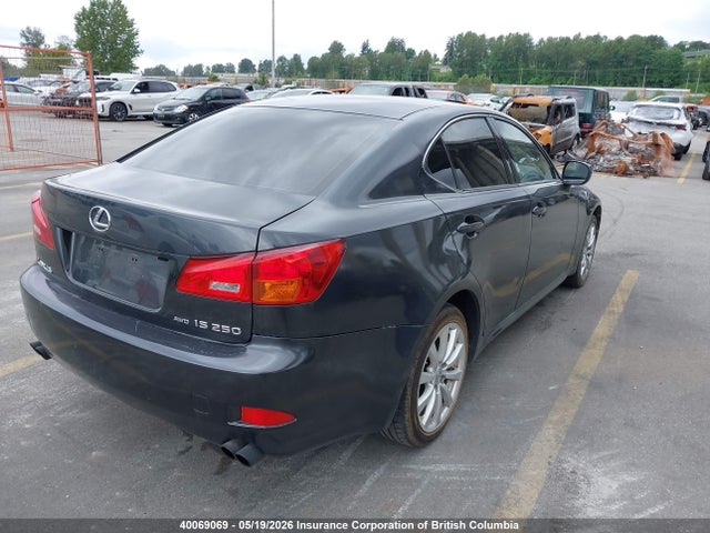 2006 Lexus Is 250 მანქანა იყიდება აუქციონზე, vin: JTHCK262062005464, აუქციონის ნომერი: 40069069