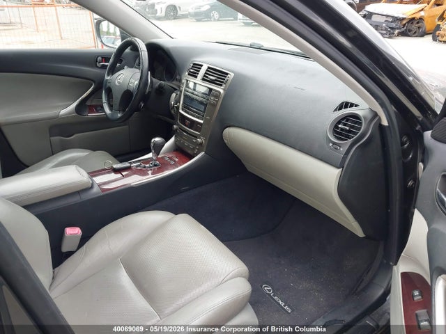 2006 Lexus Is 250 მანქანა იყიდება აუქციონზე, vin: JTHCK262062005464, აუქციონის ნომერი: 40069069