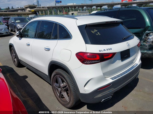 2021 Mercedes-benz Gla 250 4matic მანქანა იყიდება აუქციონზე, vin: W1N4N4HB2MJ297748, აუქციონის ნომერი: 40061816