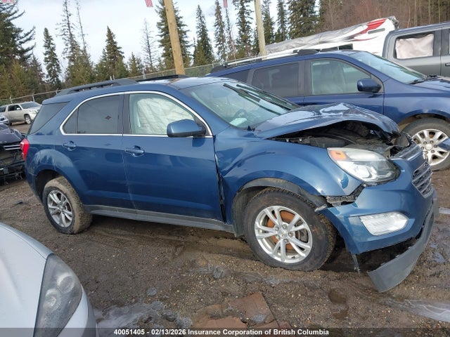 2016 Chevrolet Equinox Lt მანქანა იყიდება აუქციონზე, vin: 2GNFLFEK1G6276226, აუქციონის ნომერი: 40051405