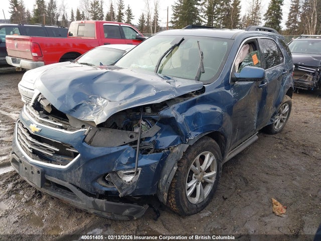 2016 Chevrolet Equinox Lt მანქანა იყიდება აუქციონზე, vin: 2GNFLFEK1G6276226, აუქციონის ნომერი: 40051405