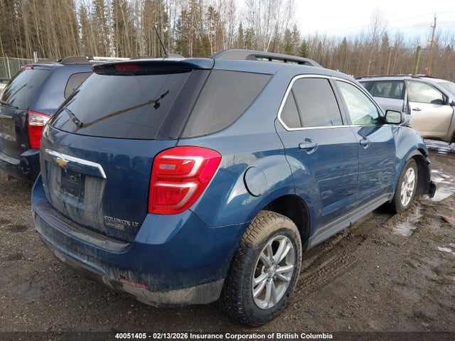 2016 Chevrolet Equinox Lt მანქანა იყიდება აუქციონზე, vin: 2GNFLFEK1G6276226, აუქციონის ნომერი: 40051405