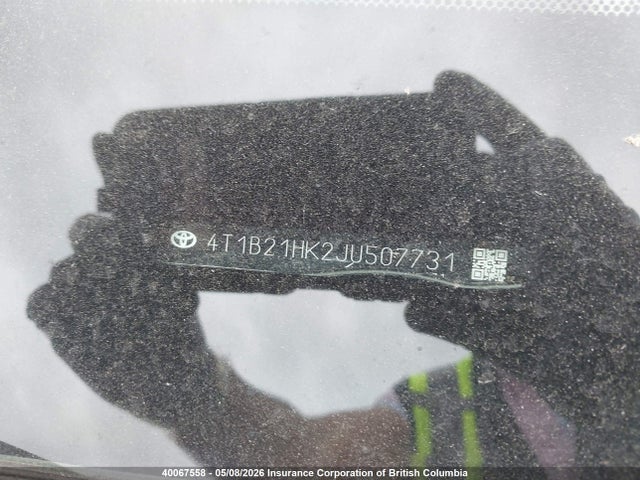 4T1B21HK2JU507731 Toyota Camry Hybrid/le/xle/se