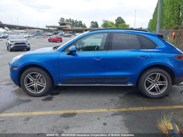 40069107 :رقم المزاد ، WP1AB2A55HLB12886 vin ، 2017 Porsche Macan مزاد بيع