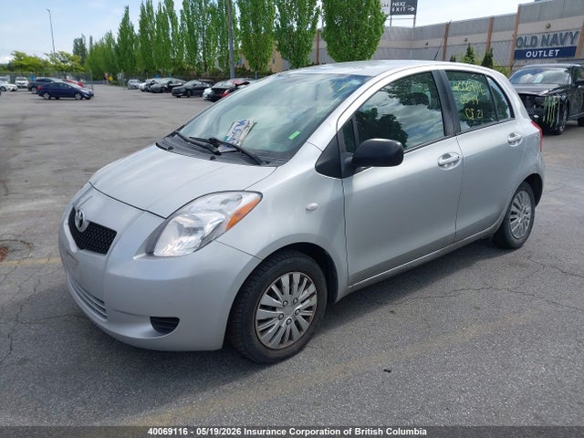 40069116 :رقم المزاد ، JTDKT923875121562 vin ، 2007 Toyota Yaris مزاد بيع